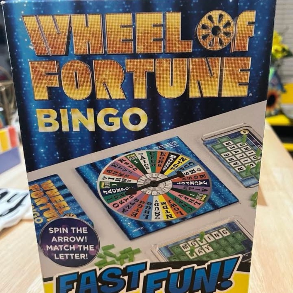 Wheel of Fortune Bingo Game